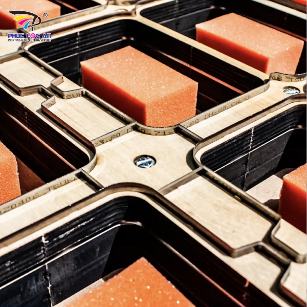 Khuôn bế có đế gỗ ứng dụng rộng rãi trong nhiều ngành công nghiệp