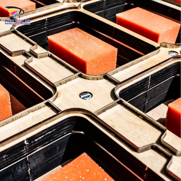 Chi tiết cấu tạo của khuôn bế gỗ mica sắt