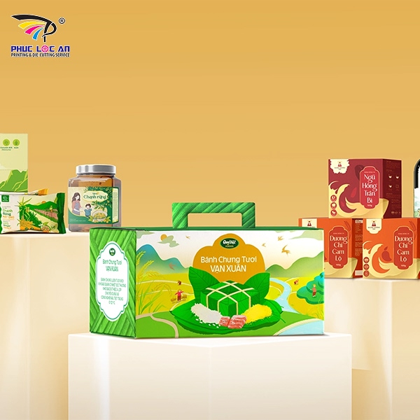 Thành phẩm qua khâu kiểm tra trong quá trình in bao bì