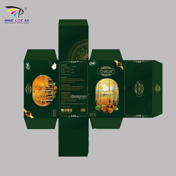 Thành phẩm hộp của doanh nghiệp sau khi nhận in bao bì