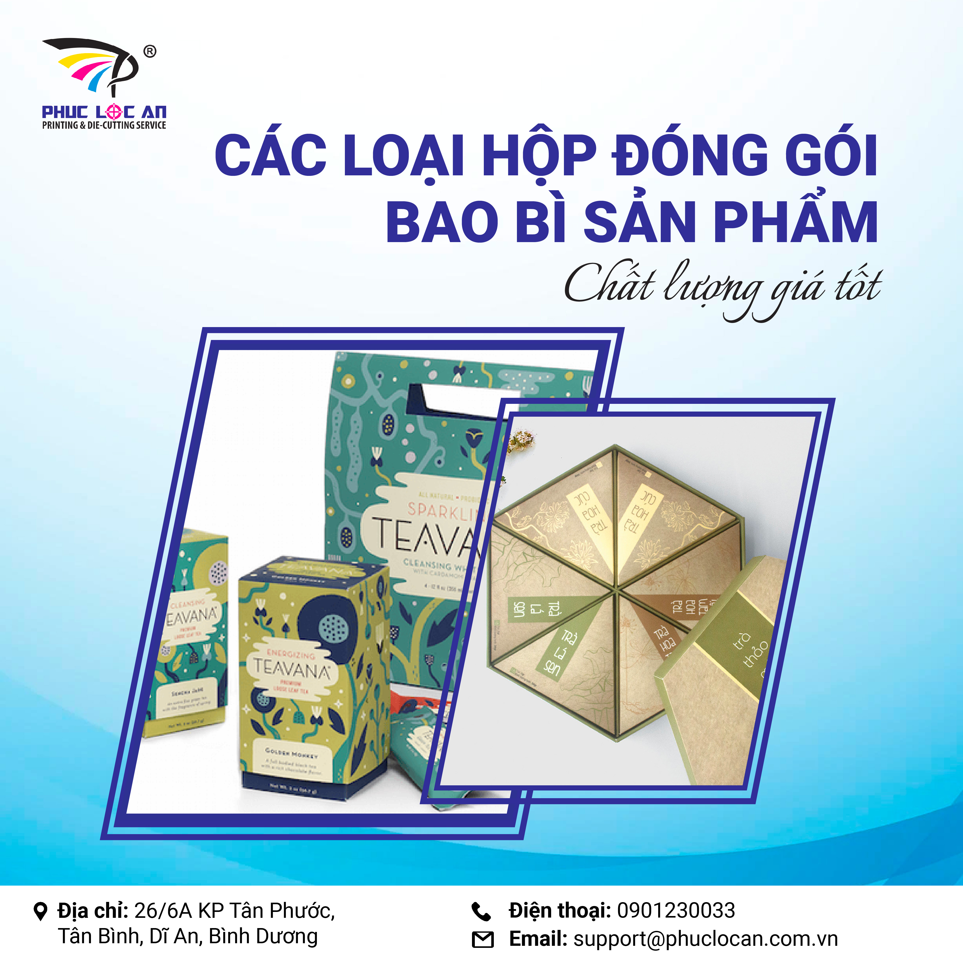 CÁC LOẠI HỘP ĐÓNG GÓI BAO BÌ SẢN PHẨM PHỔ BIẾN HIỆN NAY