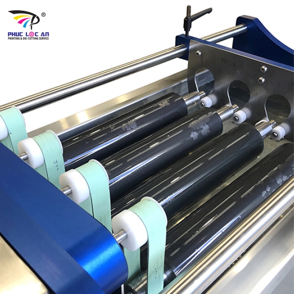 Hình ảnh trục anilox dùng trong in công nghiệp