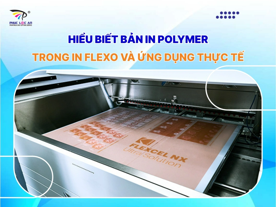 Hiểu biết bản in polymer trong in flexo và ứng dụng thực tế Hiểu biết bản in polymer trong in flexo và ứng dụng thực tế