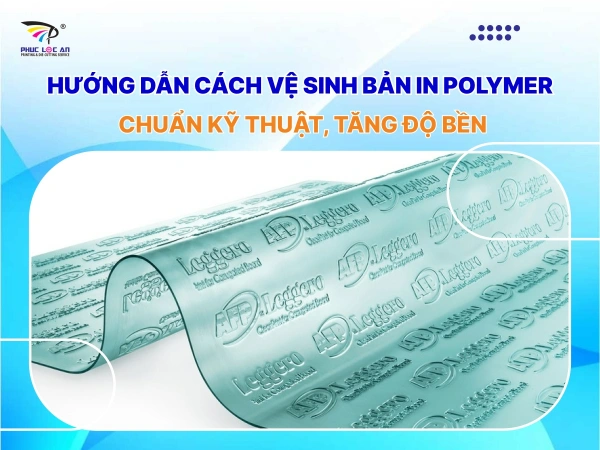 Hướng dẫn cách vệ sinh bản in polymer chuẩn kỹ thuật, tăng độ bền  Hướng dẫn cách vệ sinh bản in polymer chuẩn kỹ thuật, tăng độ bền