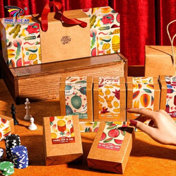Phúc Lộc An chuyên in bao bì có cán màng bóng và mờ với chất lượng in ấn vượt trội
