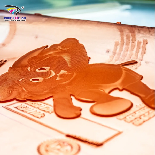 Hình minh họa bản in polymer giá rẻ chất lượng cao