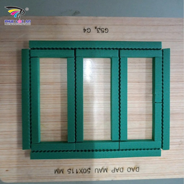 Hình ảnh bộ phận khuôn bế dành cho xưởng in bao bì