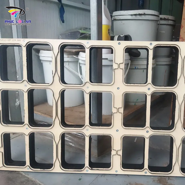 Bộ phận khuôn bế chính xác giúp giảm lỗi sản xuất