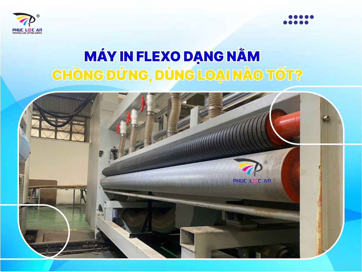 Máy in flexo dạng nằm và chồng đứng, dùng loại nào tốt? Máy in flexo dạng nằm và chồng đứng, dùng loại nào tốt?