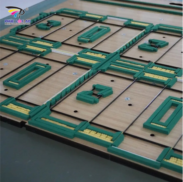 Khuôn bế phẳng phù hợp sản xuất bao bì cao cấp, với các đơn hàng vừa và nhỏ