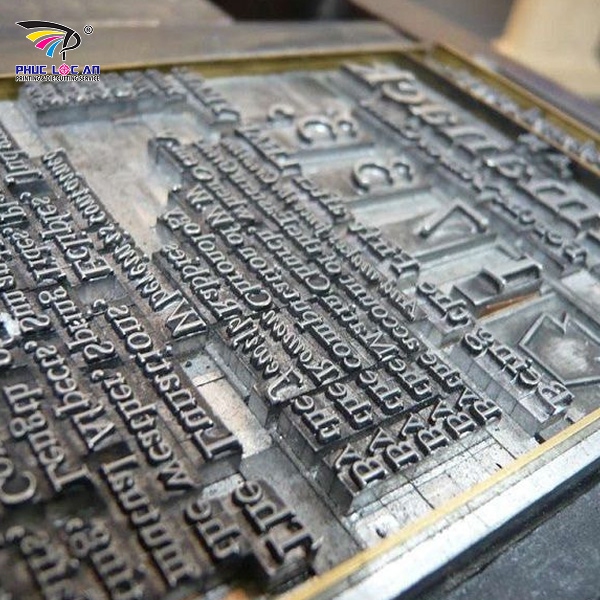 Chế bản in typo là quá trình chuẩn bị khuôn in typo để phục vụ in ấn